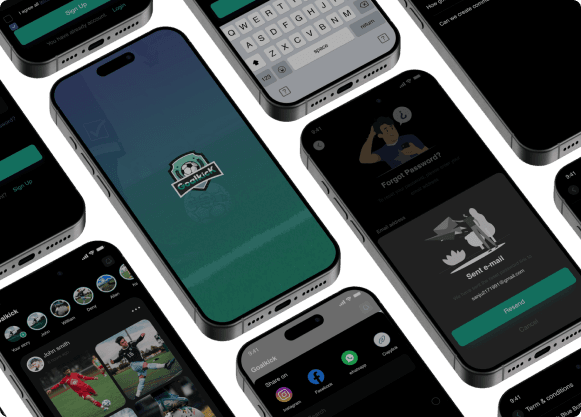 Goalkick – Social networking app