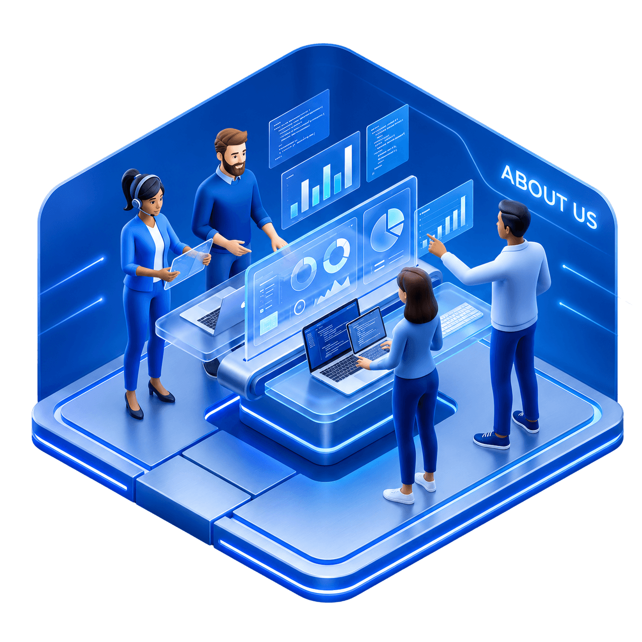 Teamwork Illustration